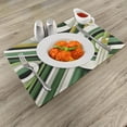thumbnail image 2 of Ambesonne Green Place Mats Set of 4, Mid Century Modern Rounds Art, Standard Size, Eggshell Khaki, 2 of 5