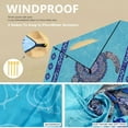 thumbnail image 5 of Waterproof beach mat 86.6"x 70.8" Sandproof Beach Blanket Large Picnic Mat for 4-6 Adults Quick Drying with Bag, 5 of 9