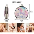thumbnail image 2 of Portable Makeup Mirror Travel Mirror Compact Folding Mirrors Small for Women Beauty Accessories Rainbow Colors Unicorn, 2 of 7