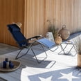 thumbnail image 2 of Lafuma Chaise Longue de Relaxation Zéro Gravité R-Clip Batyline Iso, Bleu Marine, 2 of 3