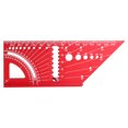 thumbnail image 3 of Layout Ruler Gauge Woodworking Tool Woodworking Square Size Measure Ruler Aluminum Alloy 3D Mitre 45 90 Degree Angle Measuring Tool For woodwoker, 3 of 9