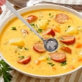 thumbnail image 3 of Sopa de mango largo Cosan de agua de acero inoxidable Agua de comida Agradecimiento de alimentos Cocina de agua Cocina de agua, 3 of 8
