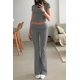 thumbnail image 3 of Pantalones cortos acampanados Outfit ZFLM de 2 piezas para entrenamiento casual, 3 of 6