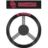 NCAA Oklahoma Sooners Poly-Suede Steering Wheel Cover Auto Accessories 15 x 15in