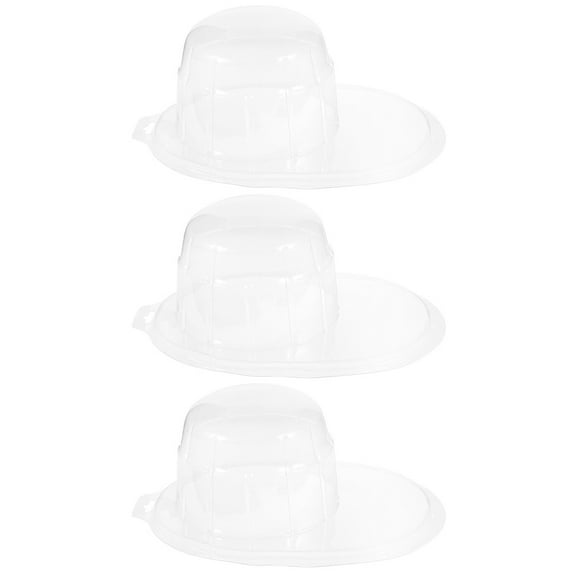 3Pcs Baseball Cap Storage Box Travel Hat Stand Holder Display Rack Shaper Support Organizer for Caps and Hats