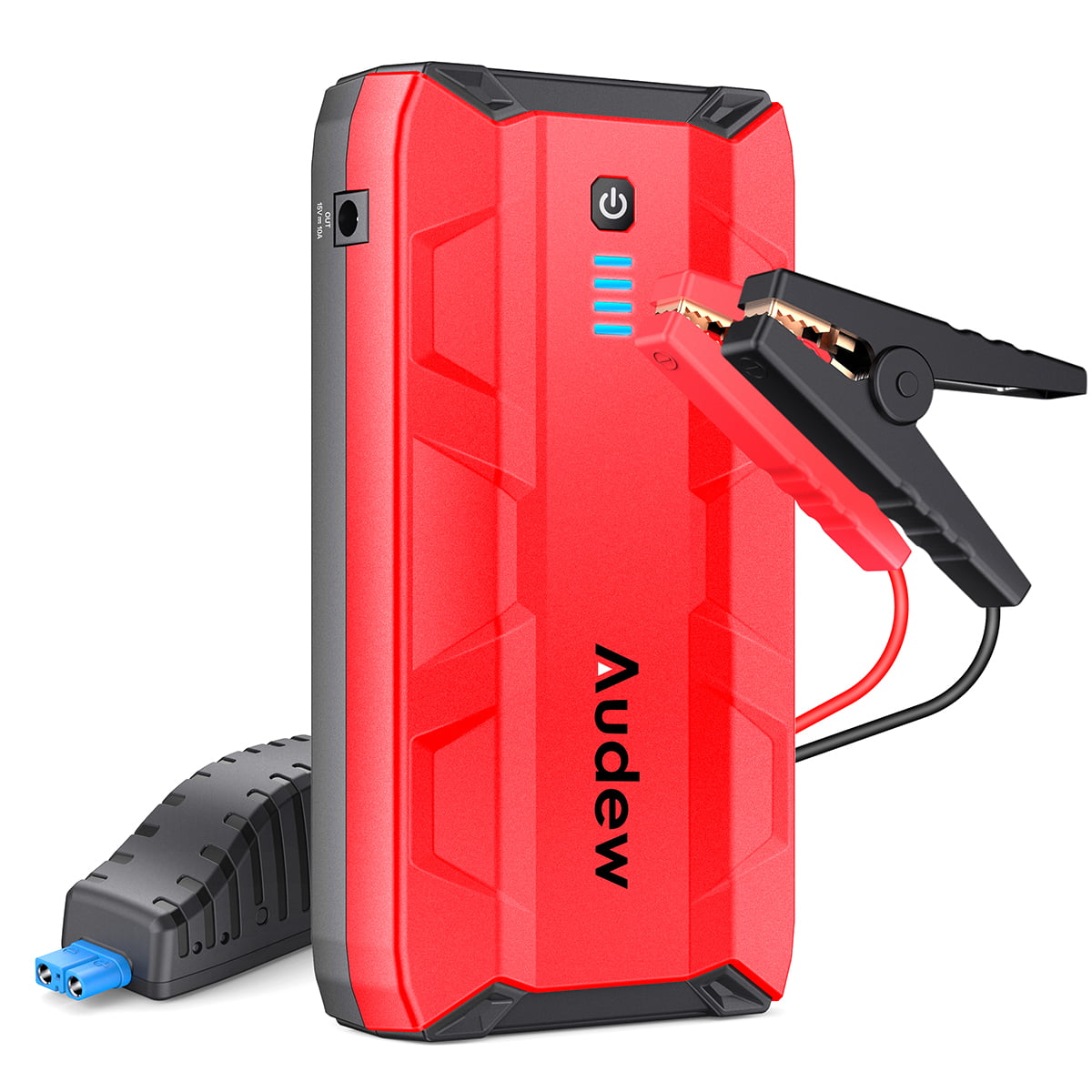 Auto Battery Booster Pack with Smart Safety Jumper Cable Fast Outputs 3.0 up to 8.0L Gas/7.0L Diesel Engines Car Jump Starter BUTURE 1600A Peak 20000mAh Portable Car Battery Starter 