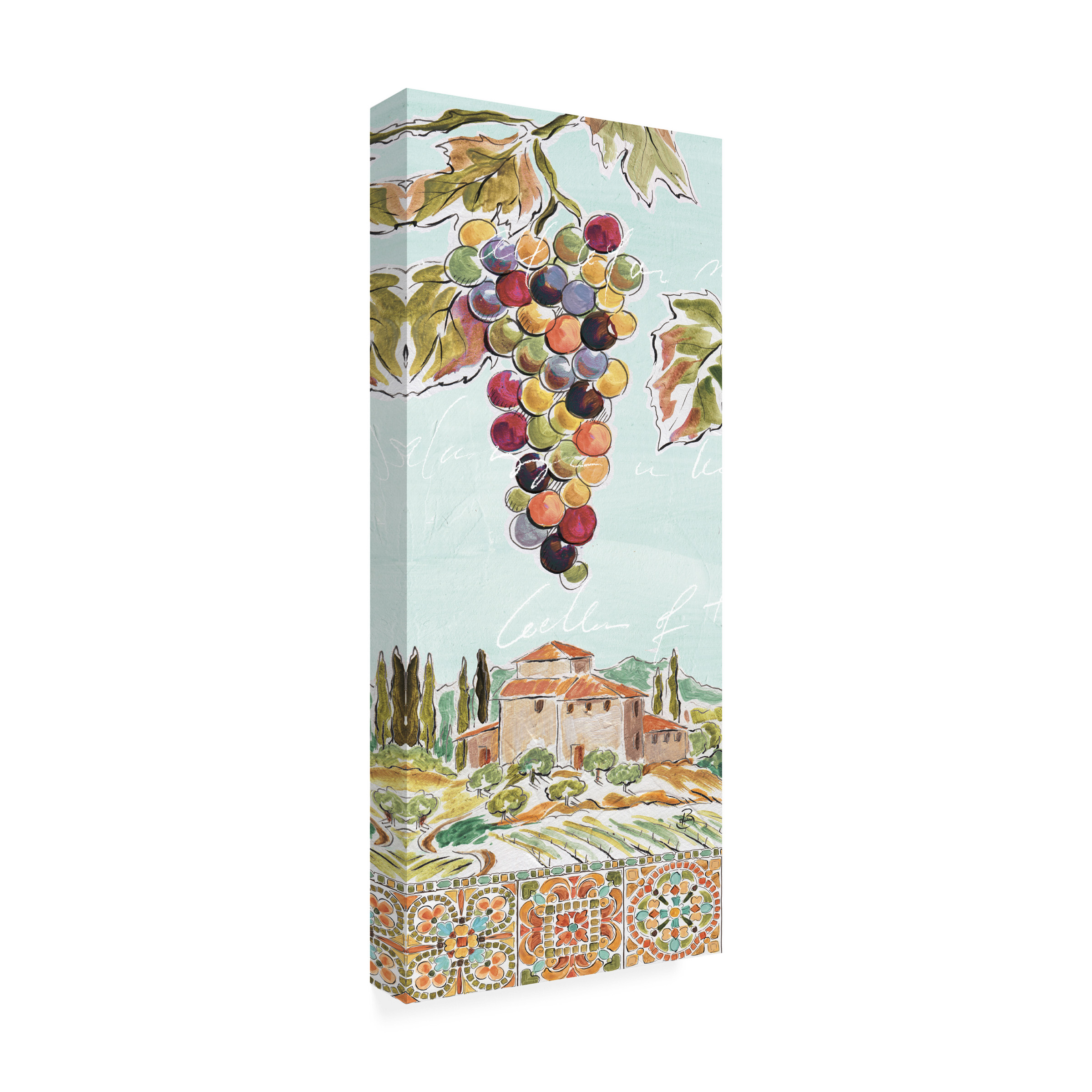 Trademark Fine Art 'Tuscan Breeze V' Canvas Art by Daphne Brissonnet