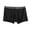 Black, variant on Posijego Men's Underwear Boxer Briefs Soft Breathable Cotton Boxers for Men Stretch Comfort Underpants