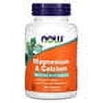 NOW FOODS CALCIO Y MAGNESIO 100 TABLETAS