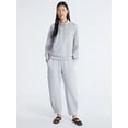 thumbnail image 2 of Scoop Women's and Women's Plus New Scubaknit Funnel Neck Sweatshirt, Sizes XS-4X, 2 of 5