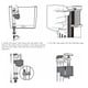 thumbnail image 5 of Válvula de bola suspendida Válvula de entrada de inodoro de plástico Artículos sanitarios Accesorios para tanques de agua Accesorios para inodoros kenally  WJ3934-00B, 5 of 6