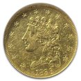 thumbnail image 2 of 1836 $2.50 Gold Classic Head Block 8 AU-58 NGC, 2 of 3