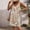Khaki, variant on Titcea Summer Dresses for Women 2026 Floral Printed V Neck Sleeveless Casual Midi Dresses Beach Holiday Summer Sundresses with Pockets