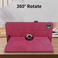 thumbnail image 3 of Case for iPad Pro 11 inch (M4) 2024, 360 Rotatable Protective Stand Cover, Red, 3 of 7