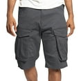 thumbnail image 1 of Cathalem Shorts de Gym pour Hommes, Taille à Cordon, Course, Jogging, Gris Foncé L, 1 of 4