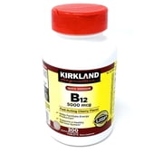 Kirkland Signature Quick Dissolve B-12 5000 mcg., 300 Tablets