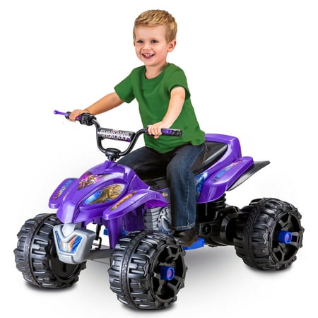 Kid Trax Marvel Guardians of the Galaxy 12V Quad, Purple