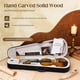 thumbnail image 4 of Violín acústico Ktaxon 1/2 con estuche y accesorios completos, 4 of 7