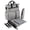 Gray, variant on YAHHU Large Capacity Baby Diaper Bag Backpack, Multi-Function Maternity Nappy Bag with Stroller Straps, Water-Resistant (16.54 inches / 42 cm), Gray [cite: 11]