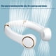 thumbnail image 4 of Ventilador de cuello portátil F16 sin cuchara con 3 velocidades, 4 of 5