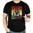 thumbnail image 2 of Just a Dad Shirt for Men Funny Came Home With The Milk Tee for Dad Black Shirt Adult Medium, 2 of 5