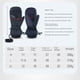 thumbnail image 4 of Guantes de Esquí de Invierno con Pantalla Táctil, Impermeables, Cálidos y de Terciopelo Grueso para Hombres y Mujeres, Talla XL, 4 of 7