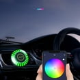2024 Car Voice Activated Light Clip 24 LEDs RGB Car LED Light Sound