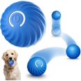 thumbnail image 1 of Interaktiv hundboll, liten hundboll, smart leksaksboll, automatisk hundleksak, interaktiv bollleksak, USB 360 graders självrotation, 1 of 5