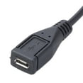 thumbnail image 6 of XISAOK DC5.5x2.5mm Male to Micro USB 5pin Female DC Power Supply Extension Cord 22AWG, 6 of 10