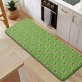 thumbnail image 5 of Green Bigfoot Pattern Kitchen Rug Mat,Kitchen Runner Rugs Non Skid Washable,Decorative Kitchen Floor Mats for Kitchen,Sink,Laundry,17"x47.2", 5 of 7