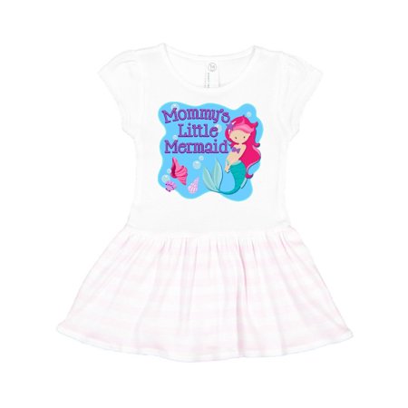 

Inktastic Mommy s Little Mermaid Gift Toddler Girl Dress