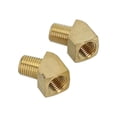 thumbnail image 2 of Elbow Fitting 2Pcs 45 Degree Brass Elbow Fitting 1/4\\\" Maximum Pressure, 2 of 9