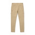 thumbnail image 7 of Scyoekwg Womens Straight Leg Pants High Waisted Stretchy Work Trousers Business Casual Office Pull on Slacks with Pocket Khaki,L, 7 of 7