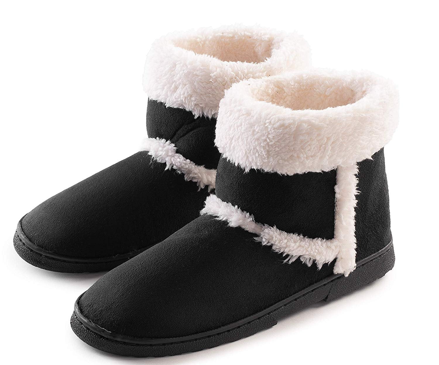 women's boot slippers with outdoor soles