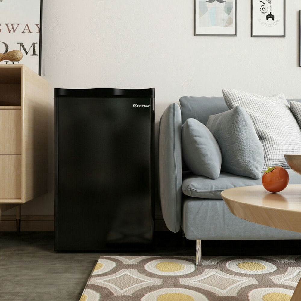 Topcobe 3.2 cu.ft. Mini Dorm Compact Refrigerator for Home Kitchen Dorm-Black