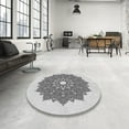 thumbnail image 3 of Ahgly Company Indoor Rectangle Patterned Off-White Novelty Area Rugs, 8' x 12', 3 of 6