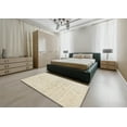 thumbnail image 4 of Ahgly Company Indoor Round Contemporary Wheat Beige Area Rugs, 8' Round, 4 of 6