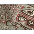 thumbnail image 4 of Ambesonne Geometric Quilted Bedspread Set 3 Pcs, Rounded Triangles Art, Queen Size, Multicolor, 4 of 5