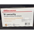 thumbnail image 3 of Office Depot Double-Window Envelopes (3 5/8in. x 8 5/8in.), Self-Adhesive, 250, 3 of 3