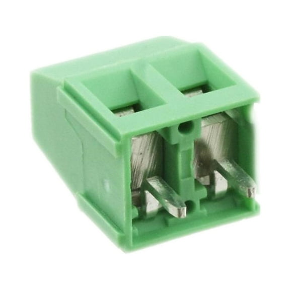 Pack of 2 OSTVI022152 Terminal Block 2 Position SIDE ENT 5.08MM PCB
