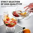 thumbnail image 5 of Mlkoz Kitchen Gadgets, Household Slanted Salad Bowl Fruit And Vegetable Seasoning Bowl Hotel Restaurant Transparent Dessert Bowl, Women Gifts, 5 of 8