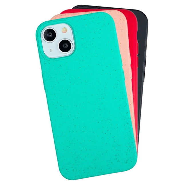 Funda para iPhone 13 Pro, Case InstaCase Biodegradable Negro EcoFriendly iPhone 13 Pro, Protector para iPhone 13 Pro Biodegradables