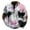 Pink, variant on Men's Casual Hoodie American Heart Print Round Neck Long Sleeve Half Pullover for Valentine's Day Winter Wear,Dark Blue,3XL