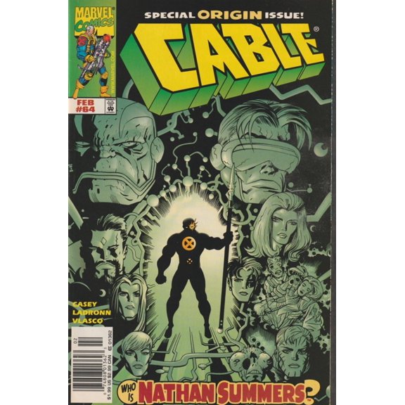 Cable #64 (Newsstand) VF ; Marvel Comic Book