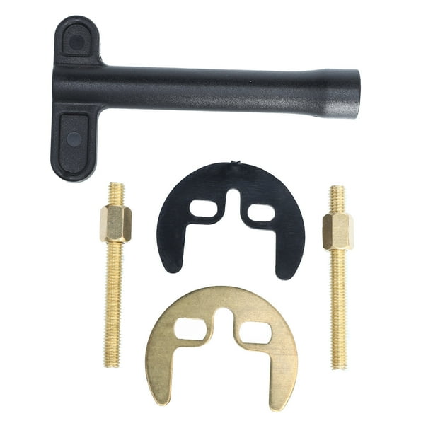 WORGEOUS 1 Conjunto Faucet frío y frío Pieza de herradura Montaje de montaje Kit de accesorios