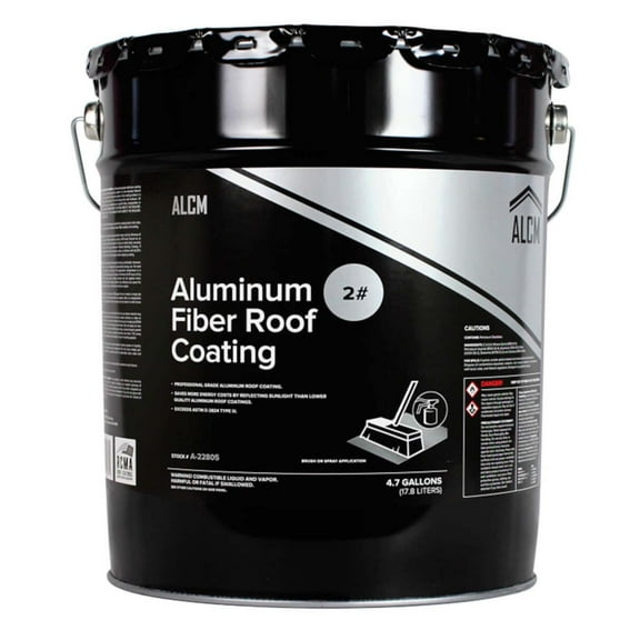 ALCM 2# Aluminum Fiber Roof Coating