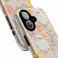 thumbnail image 3 of Cottagecore Halloween iPhone Case – Floral Ghost Vibes in Pastel Pink Phone Cover for iPhone 16 15 14 13 12 11 Pro Max Mini, 3 of 6