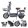 thumbnail image 2 of Bicicleta Eléctrica Bicimoto 400w 48v 31km/h Luces Full Led Color Gris, 2 of 5