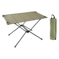 thumbnail image 4 of Almencla Foldable Camping Table with Storage Bag Outdoor Table for Travel Fishing BBQ Green, 4 of 8