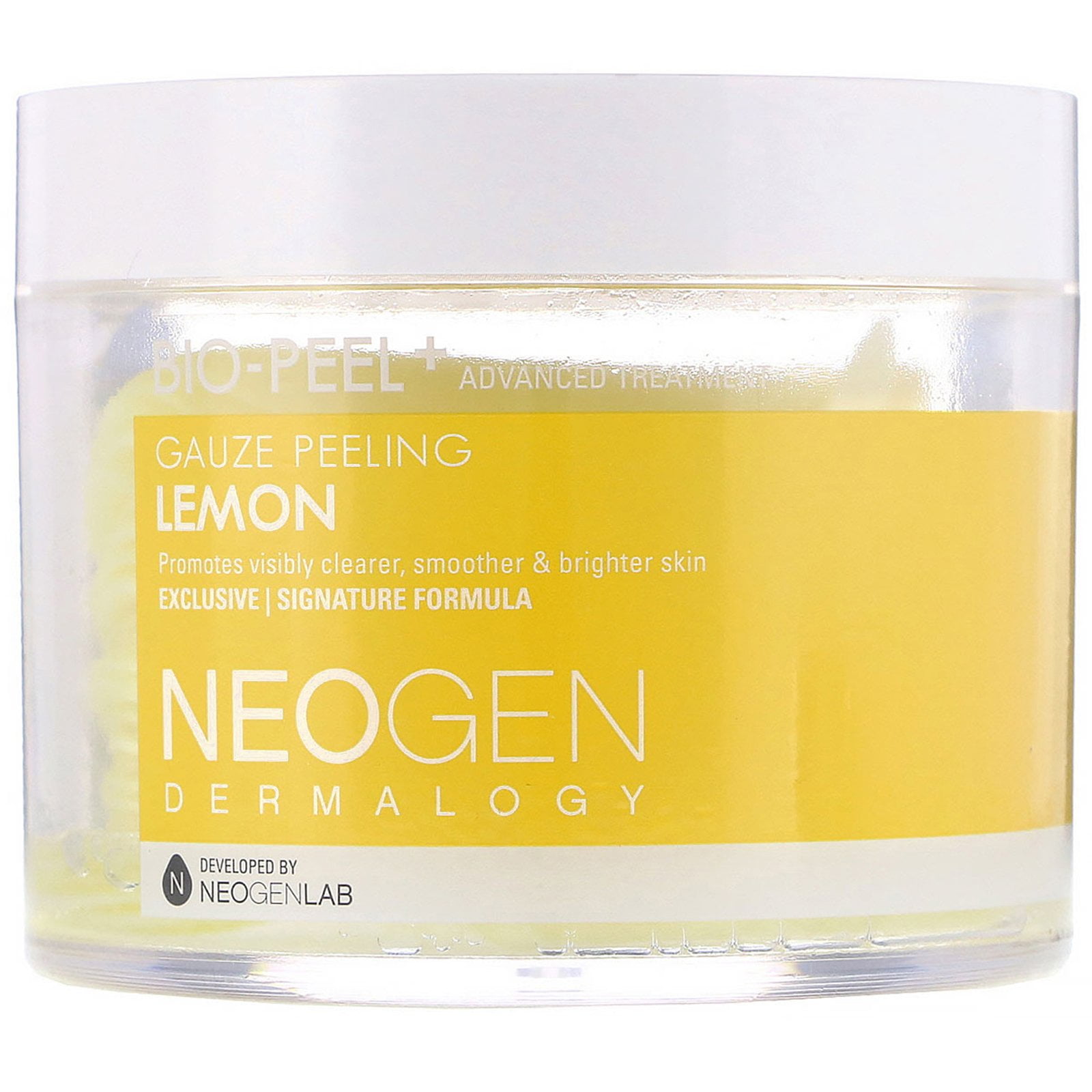 Neogen - Neogen Bio - Peel Gauze Peeling Lemon (30 Pads) - Walmart.com